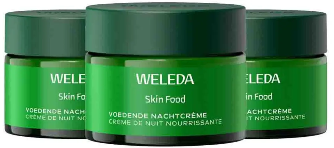 Weleda Skin Food Nachtcrème 40ml - 3 Stuks - afbeelding 5 van 5