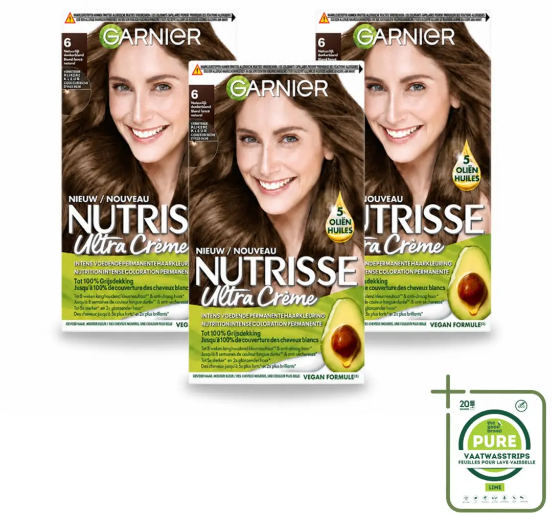 3 x Garnier