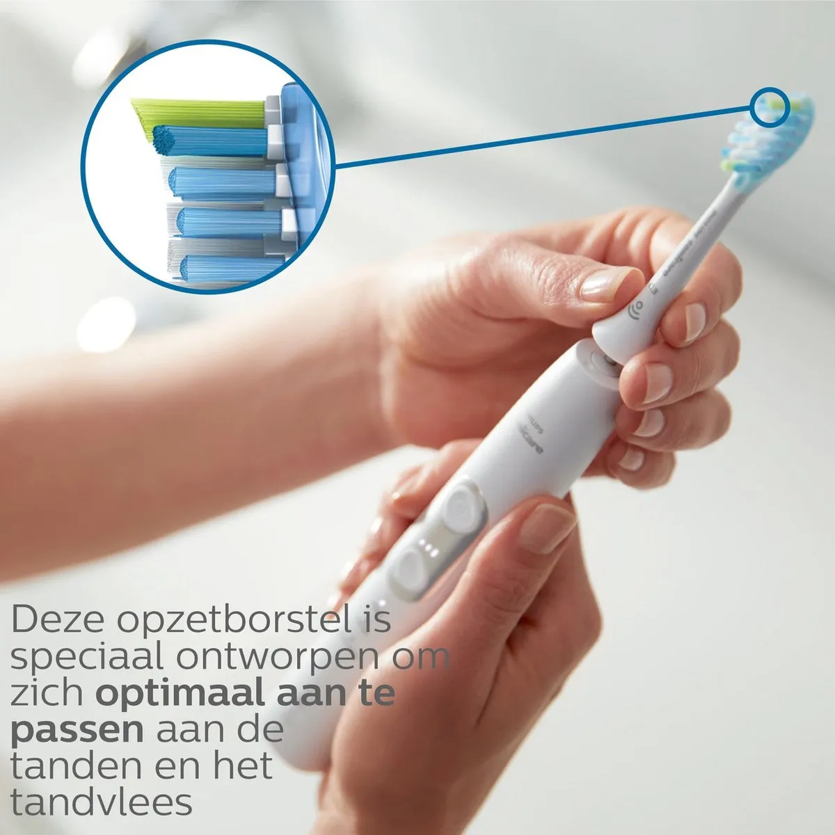 Philips Sonicare C3 HX9044/17 Opzetborstels - 4 Stuks