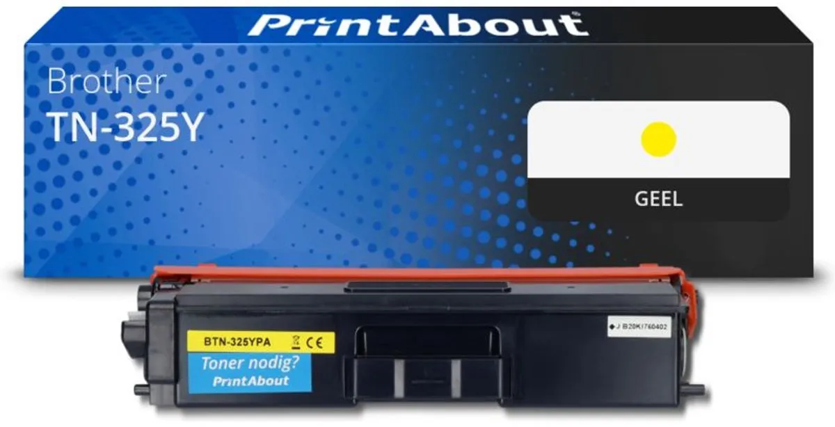 PrintAbout TN-325Y Toner Geel