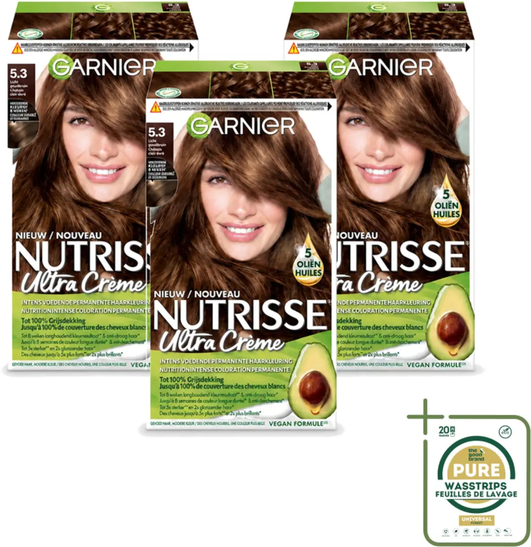 3 x Garnier
