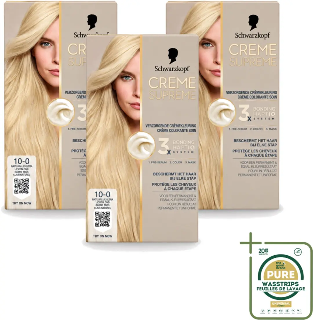3 x Schwarzkopf
