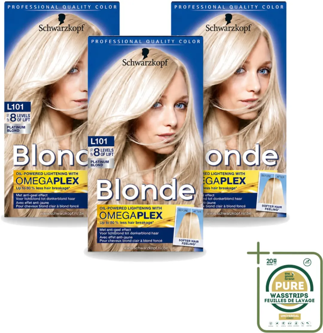 3 x Schwarzkopf