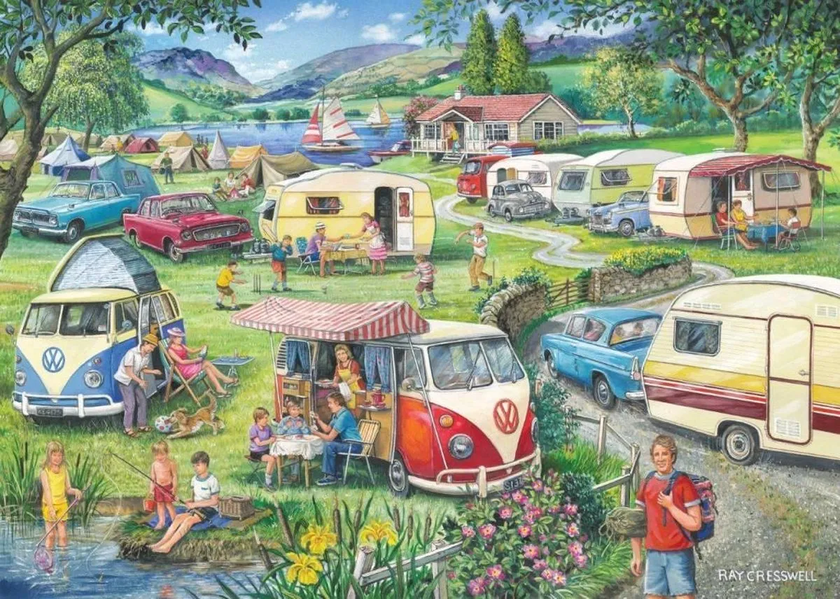 House Of Puzzles Happy Holidays Puzzel 1000 Stuks
