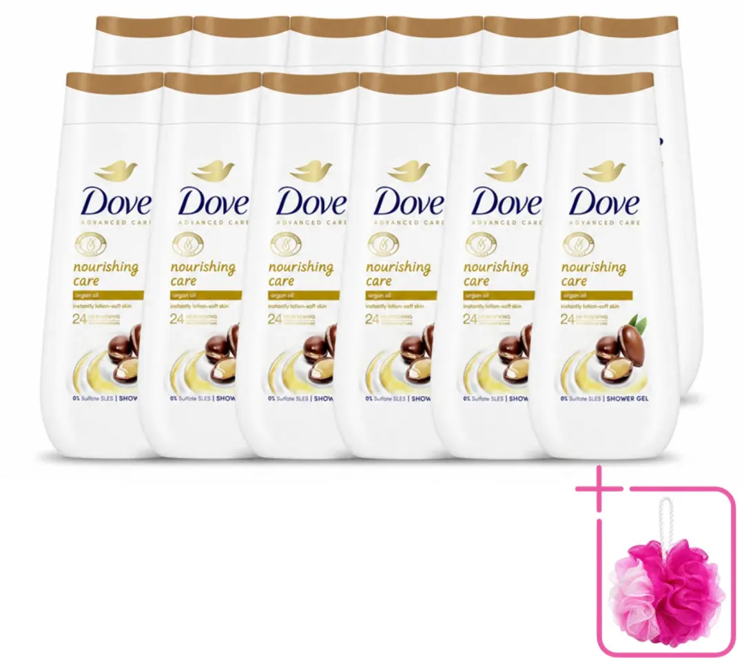 12 x Dove Douchecrème