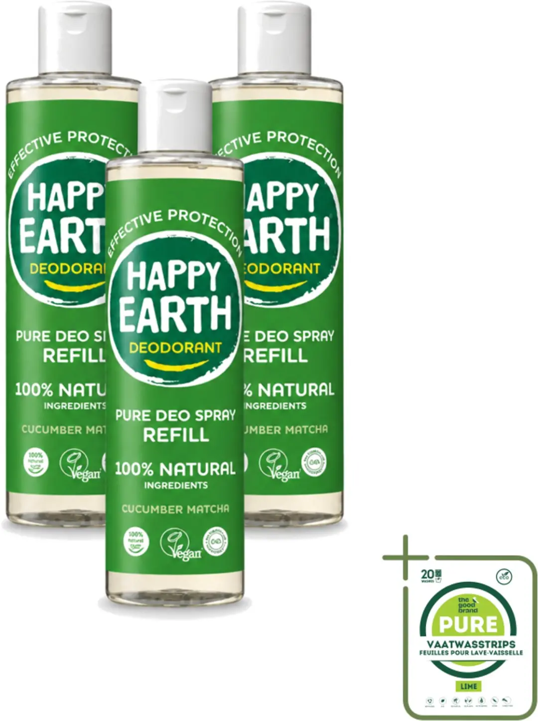 3 x Happy Earth