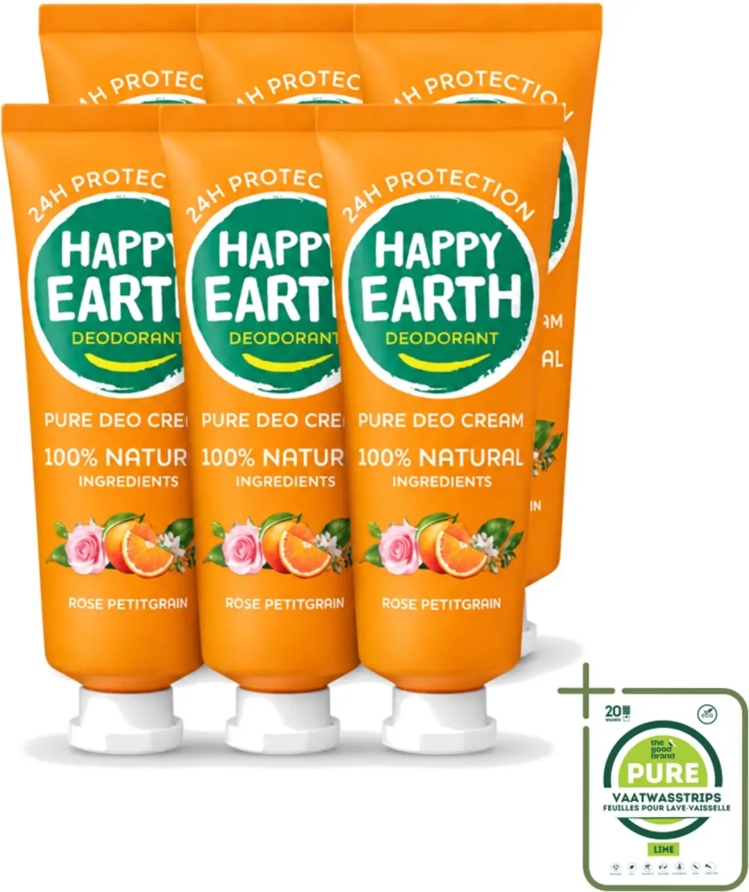 6 x Happy Earth