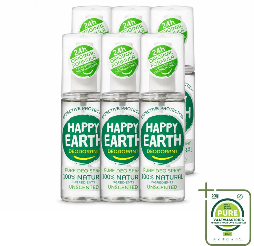 6 x Happy Earth