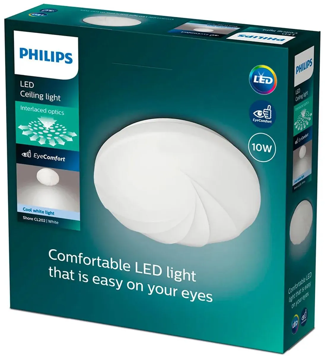 Philips LED Shore Plafondlamp 25cm Koelwit