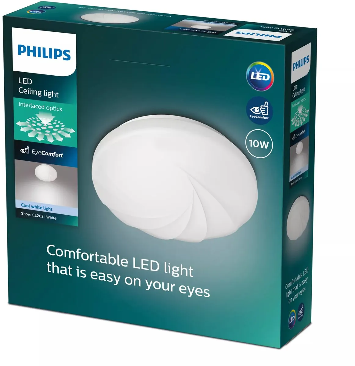 Philips LED Shore Plafondlamp 25cm Koelwit
