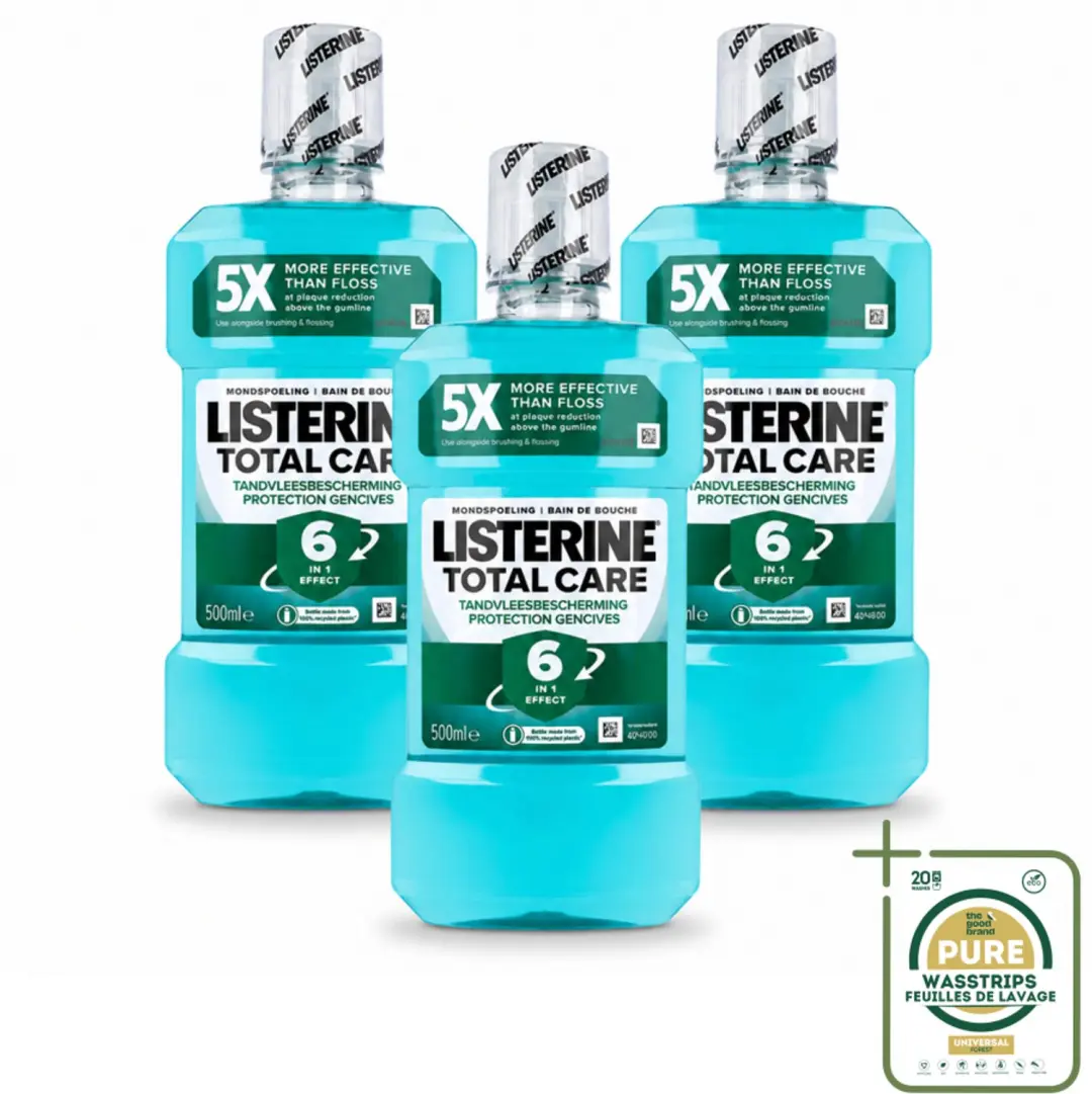 3 x Listerine