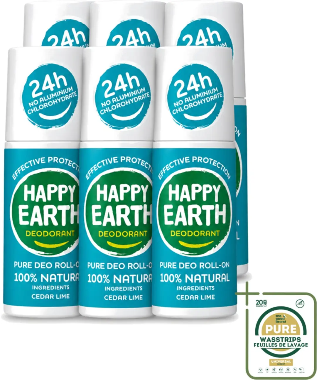 6 x Happy Earth
