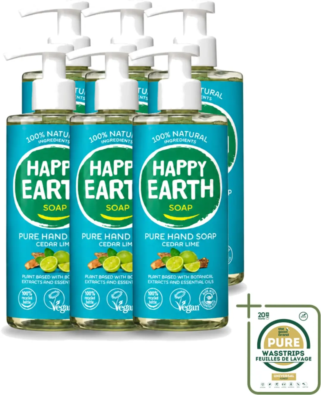 6 x Happy Earth