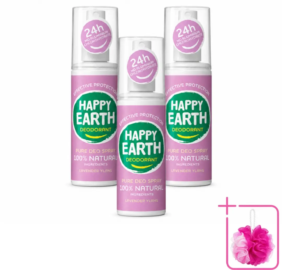 3 x Happy Earth