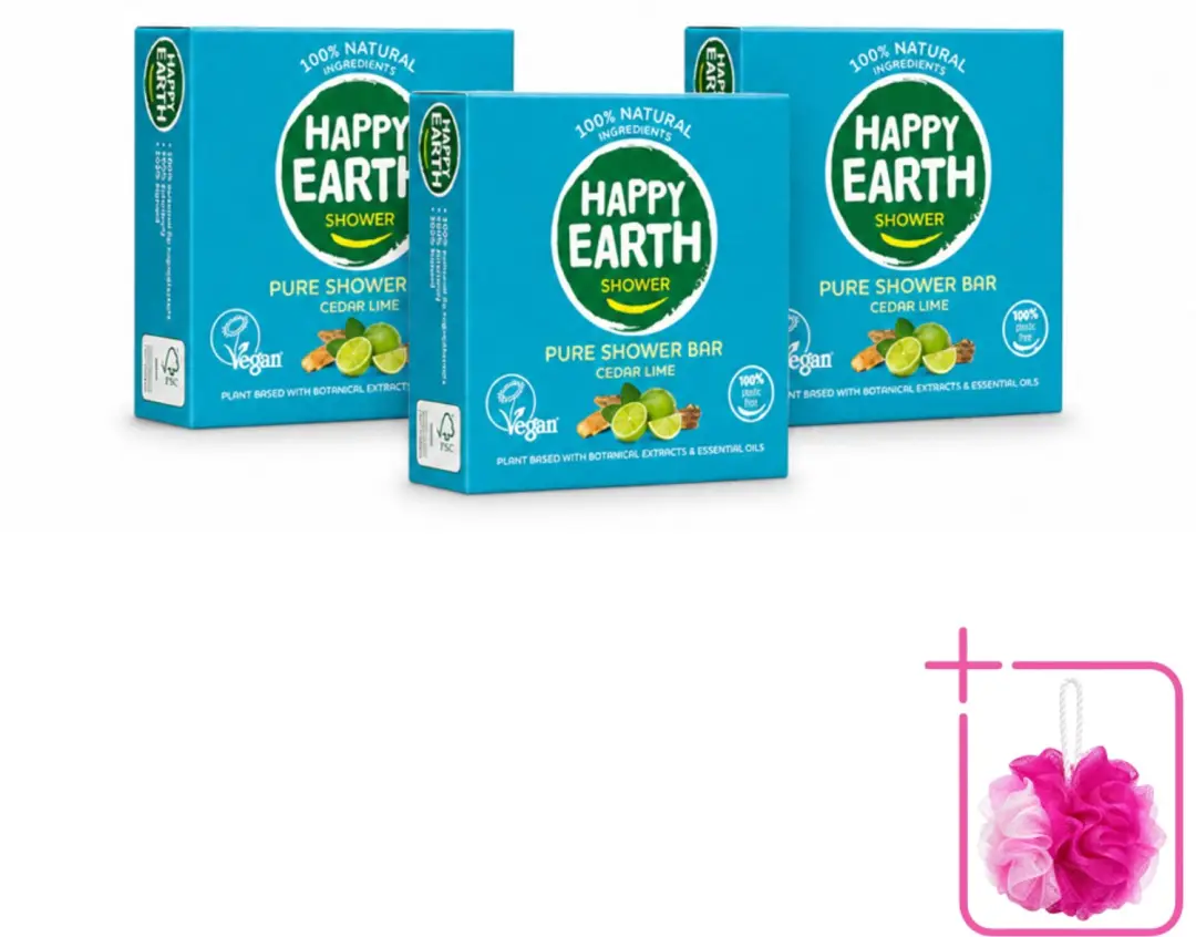3 x Happy Earth