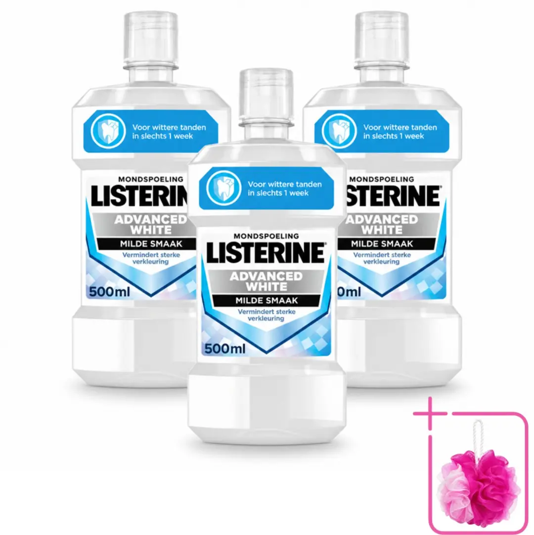 3 x Listerine