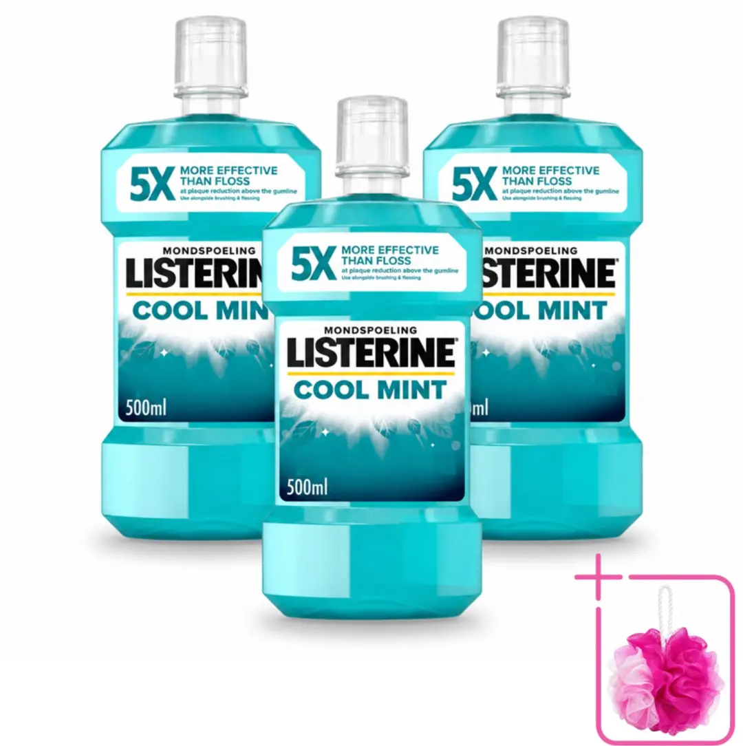 3 x Listerine