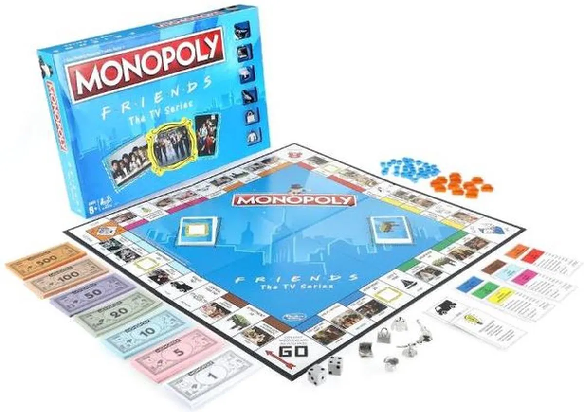 Monopoly Friends Engelstalig Bordspel - 2-6 Spelers