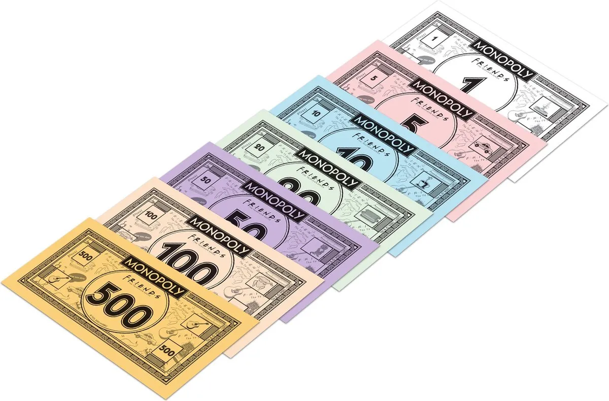 Monopoly Friends Engelstalig Bordspel - 2-6 Spelers