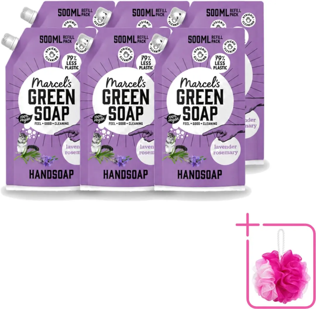 6 x Marcel’s Green Soap
