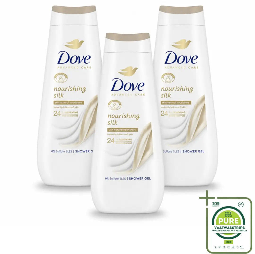 3 x Dove Douchecrème