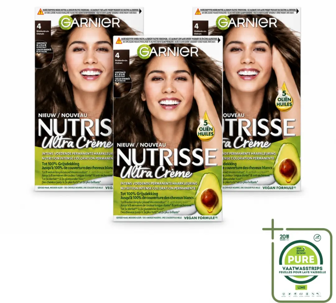 3 x Garnier