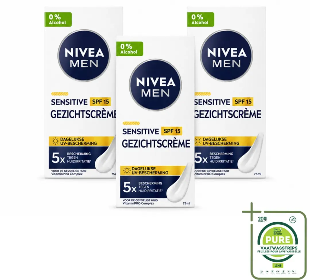3 x NIVEA MEN