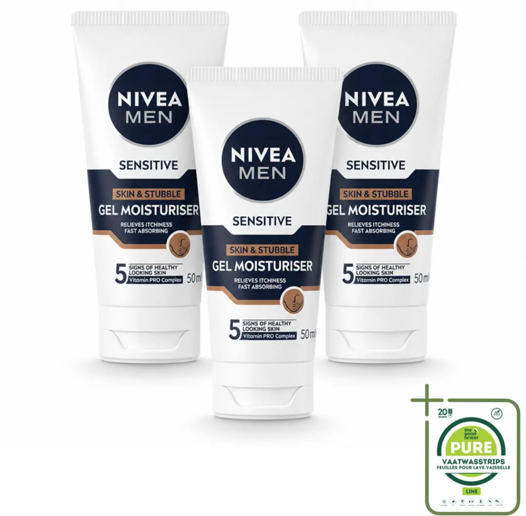 3 x NIVEA MEN