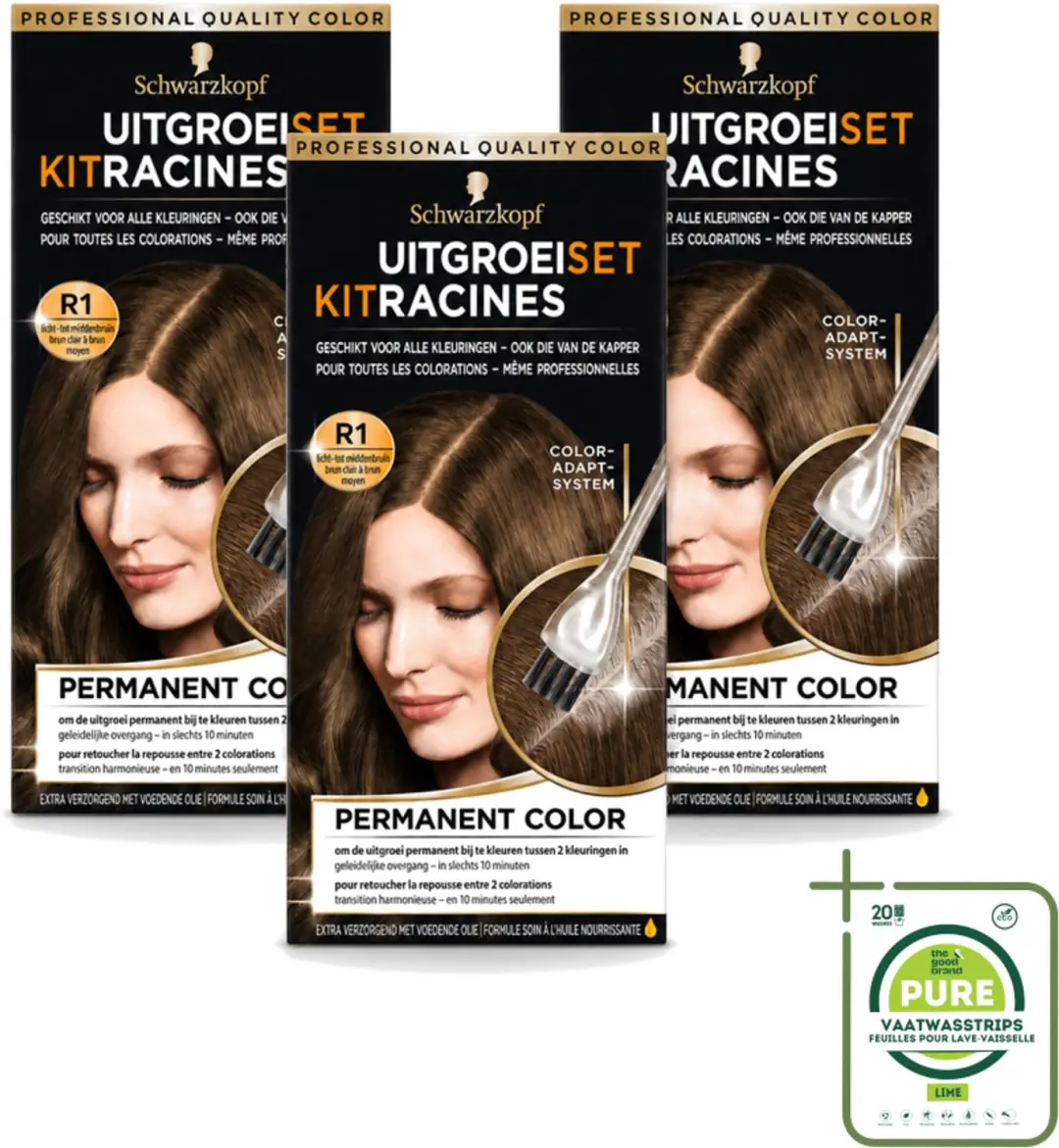 3 x Schwarzkopf
