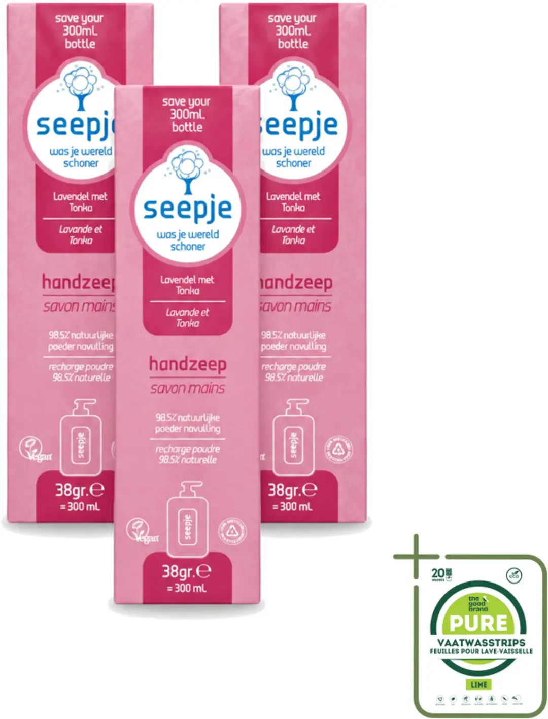 3 x Seepje