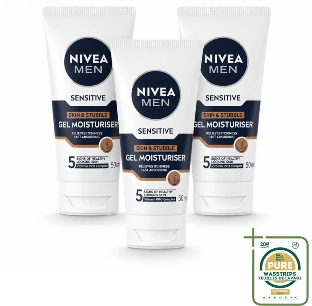 3 x NIVEA MEN