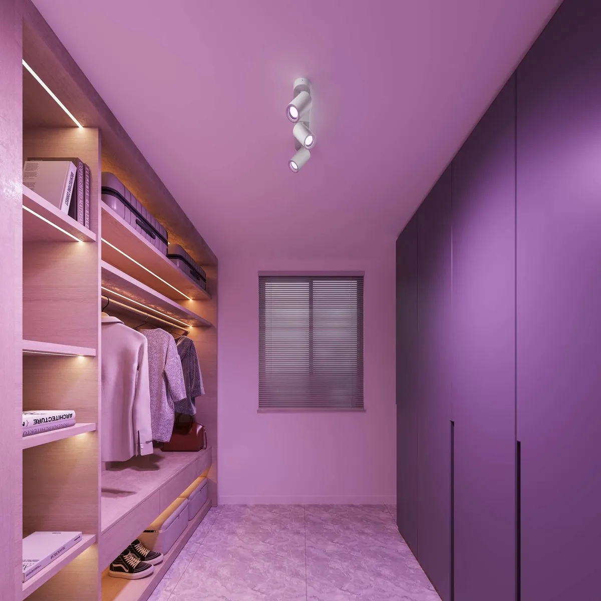 LEDVION SMART LED Plafondspot 3-lichts 4.9W RGB+CCT - Wit - afbeelding 6 van 6