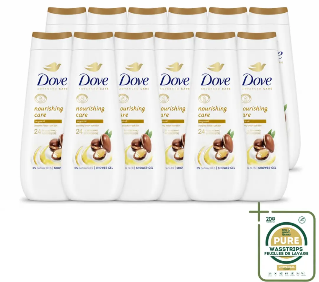 12 x Dove Douchecrème
