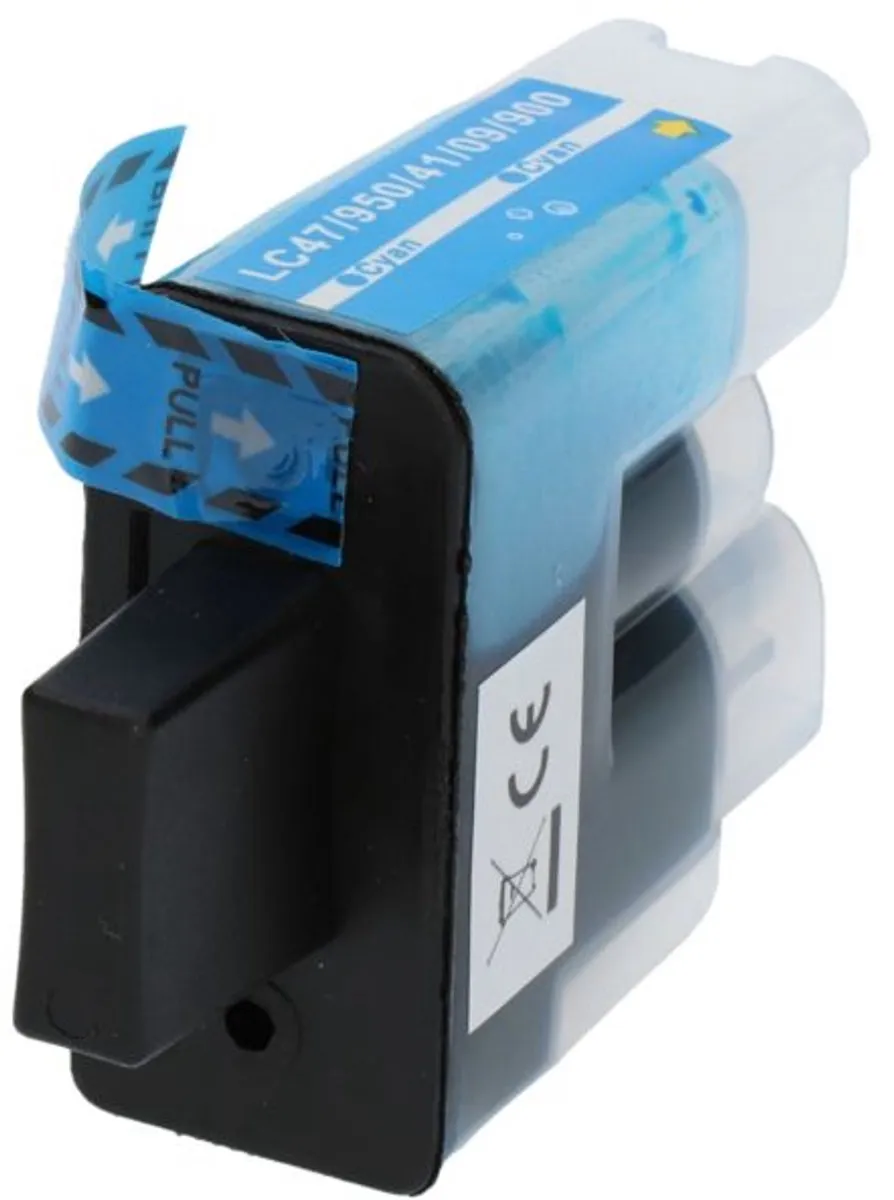 PrintAbout LC-900C Inktcartridge - Cyaan - 14ml - o.a. Brother