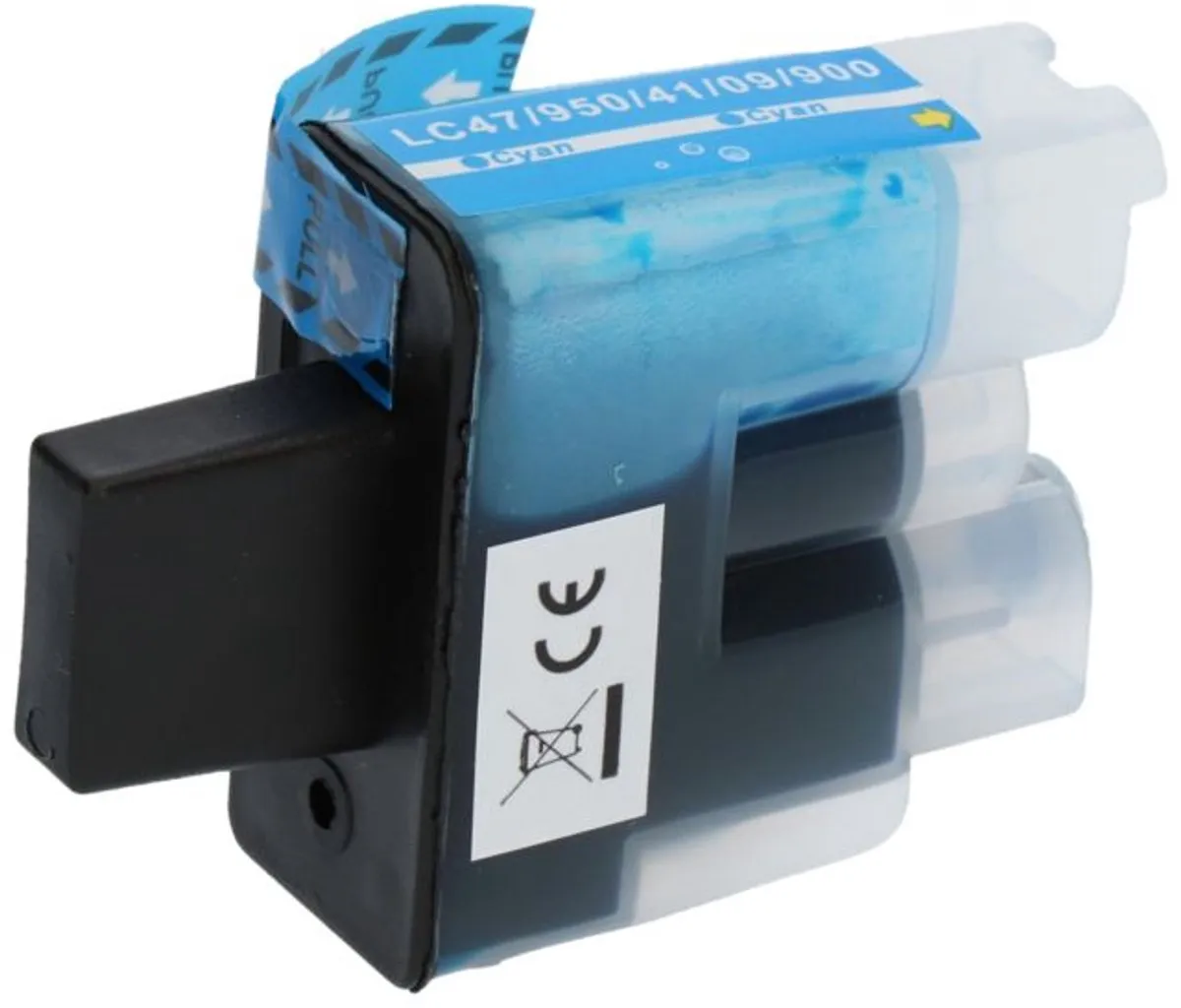 PrintAbout LC-900C Inktcartridge - Cyaan - 14ml - o.a. Brother