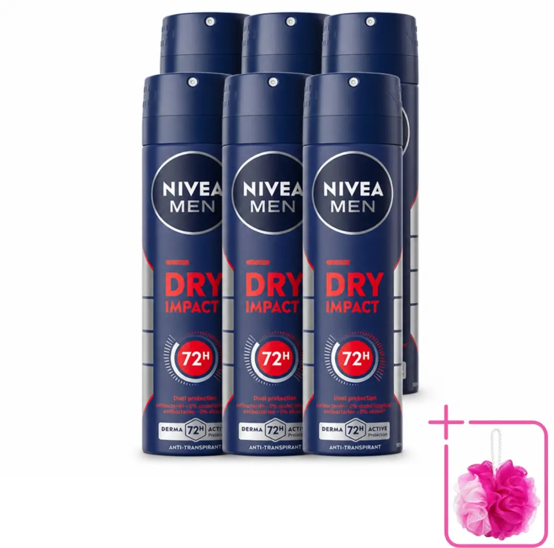 6 x NIVEA MEN