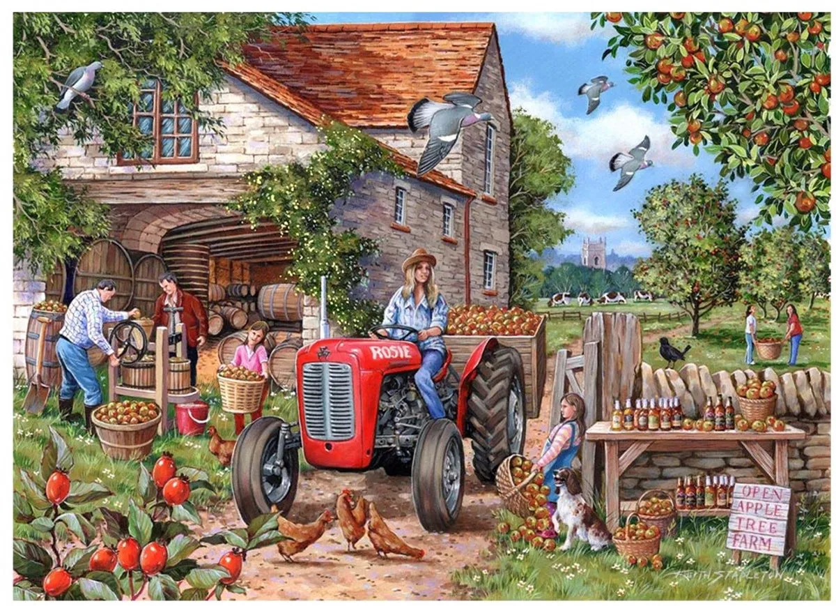 House Of Puzzles Cider en Rosie Puzzel 500 Stuks