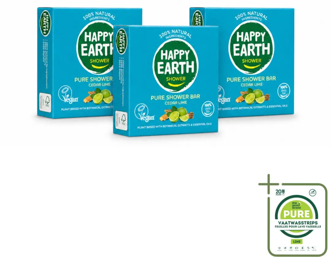 3 x Happy Earth
