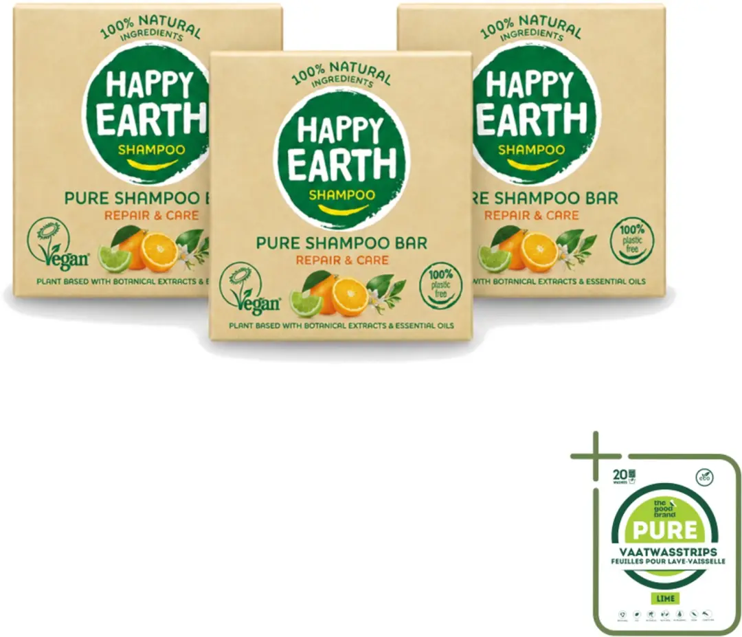 3 x Happy Earth