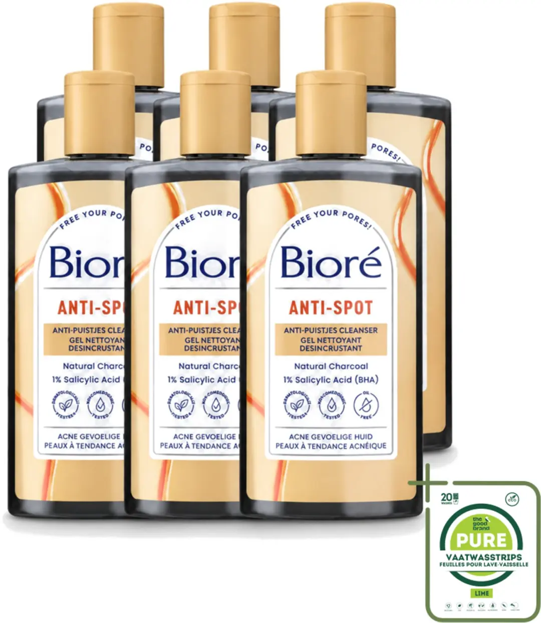 6 x Bioré