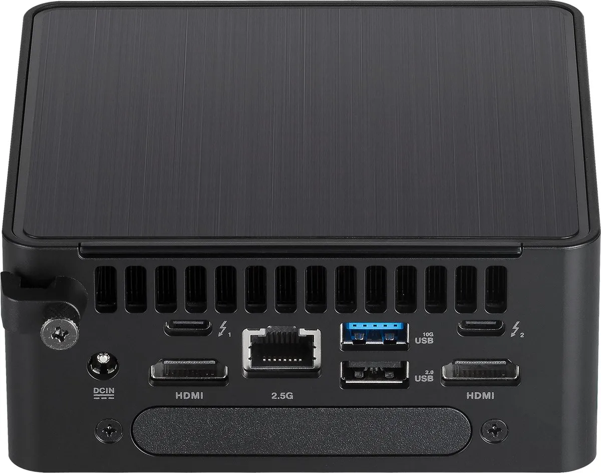 ASUS NUC14RVHU7000R0 Mini PC - Zwart