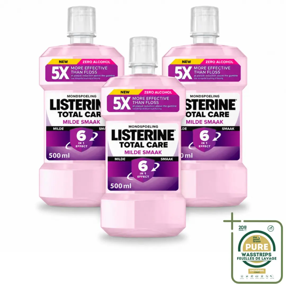 3 x Listerine