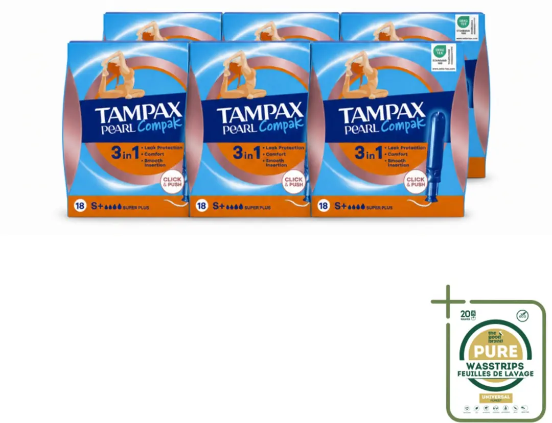6 x Tampax