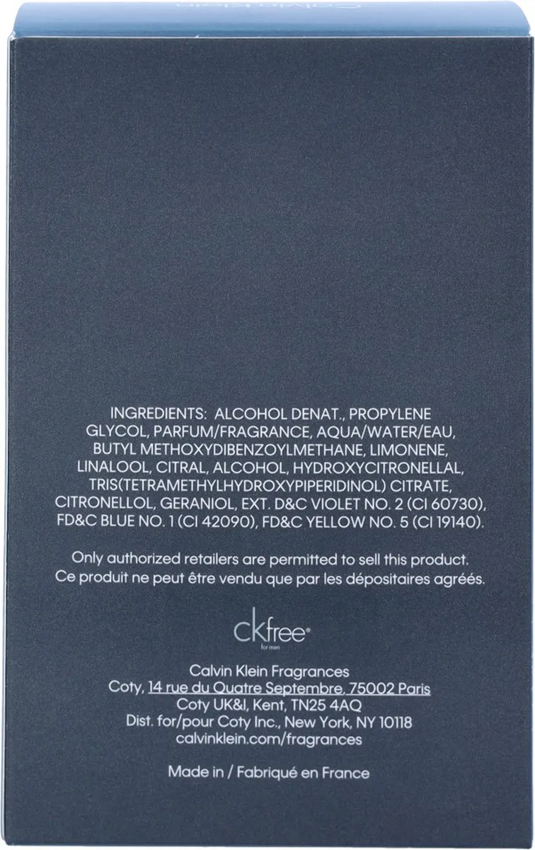 Calvin Klein CK Free Men Eau de Toilette 50ml - afbeelding 6 van 6