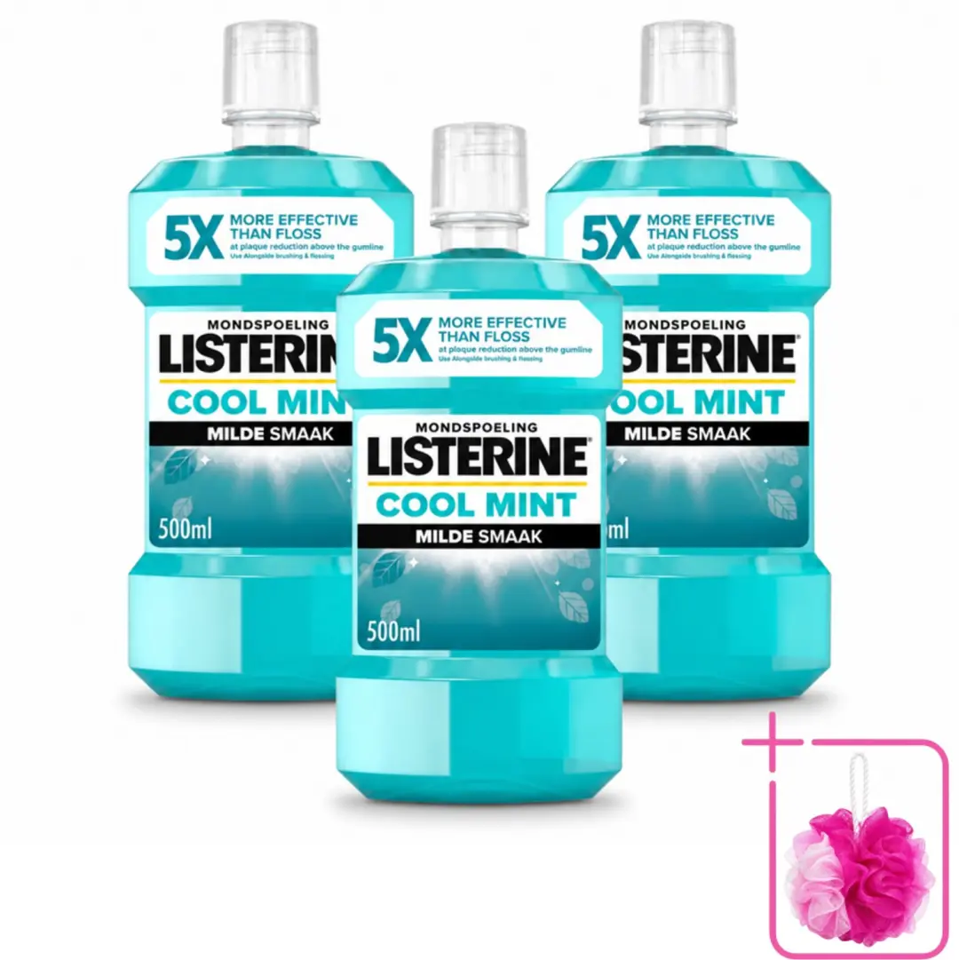 3 x Listerine