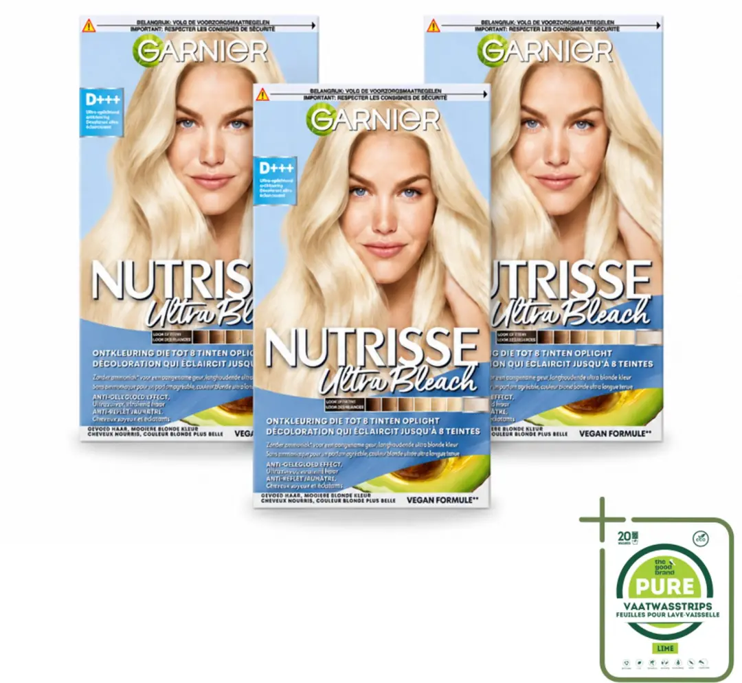 3 x Garnier