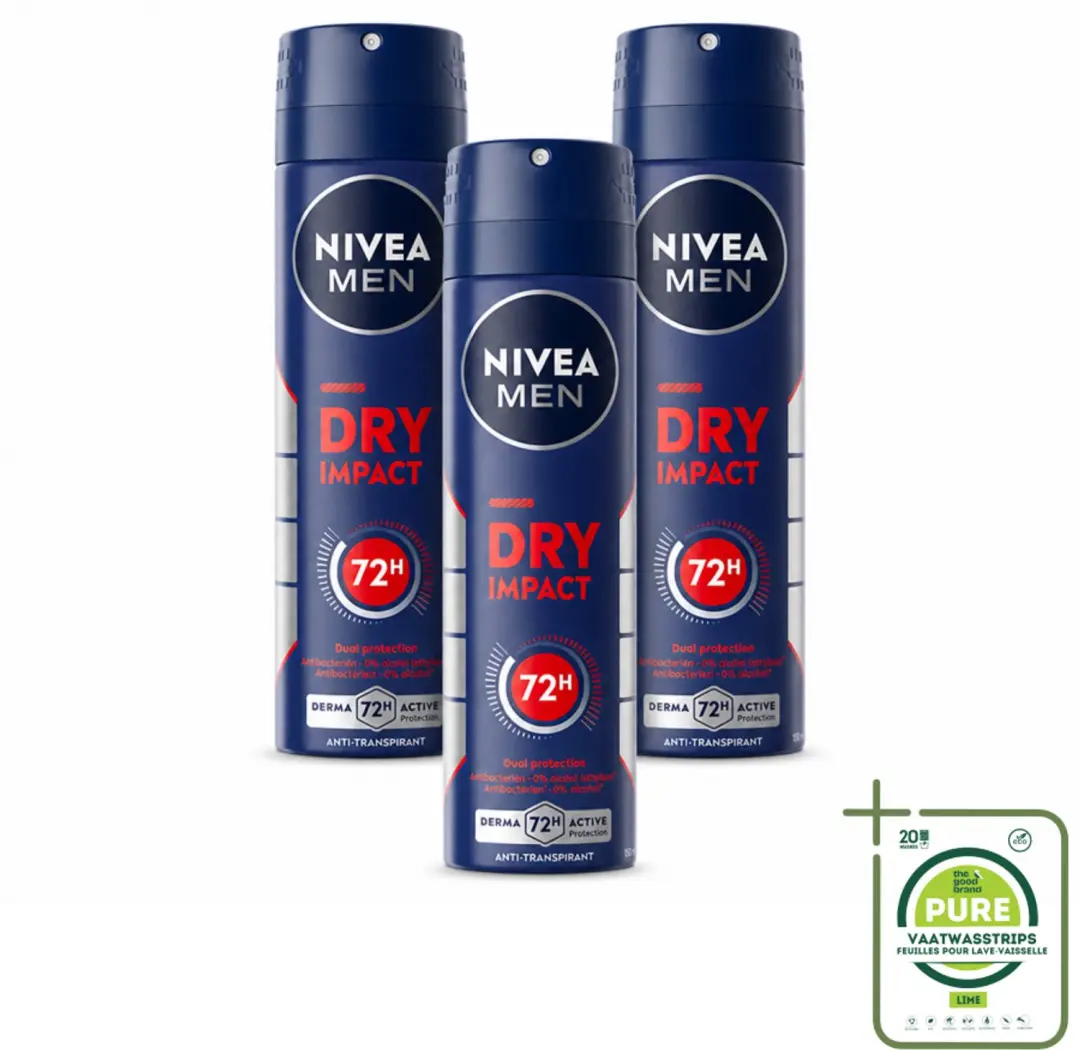 3 x NIVEA MEN