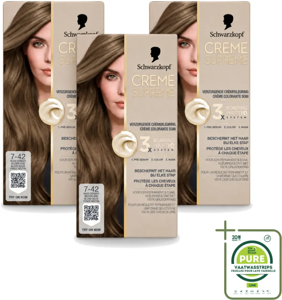 3 x Schwarzkopf