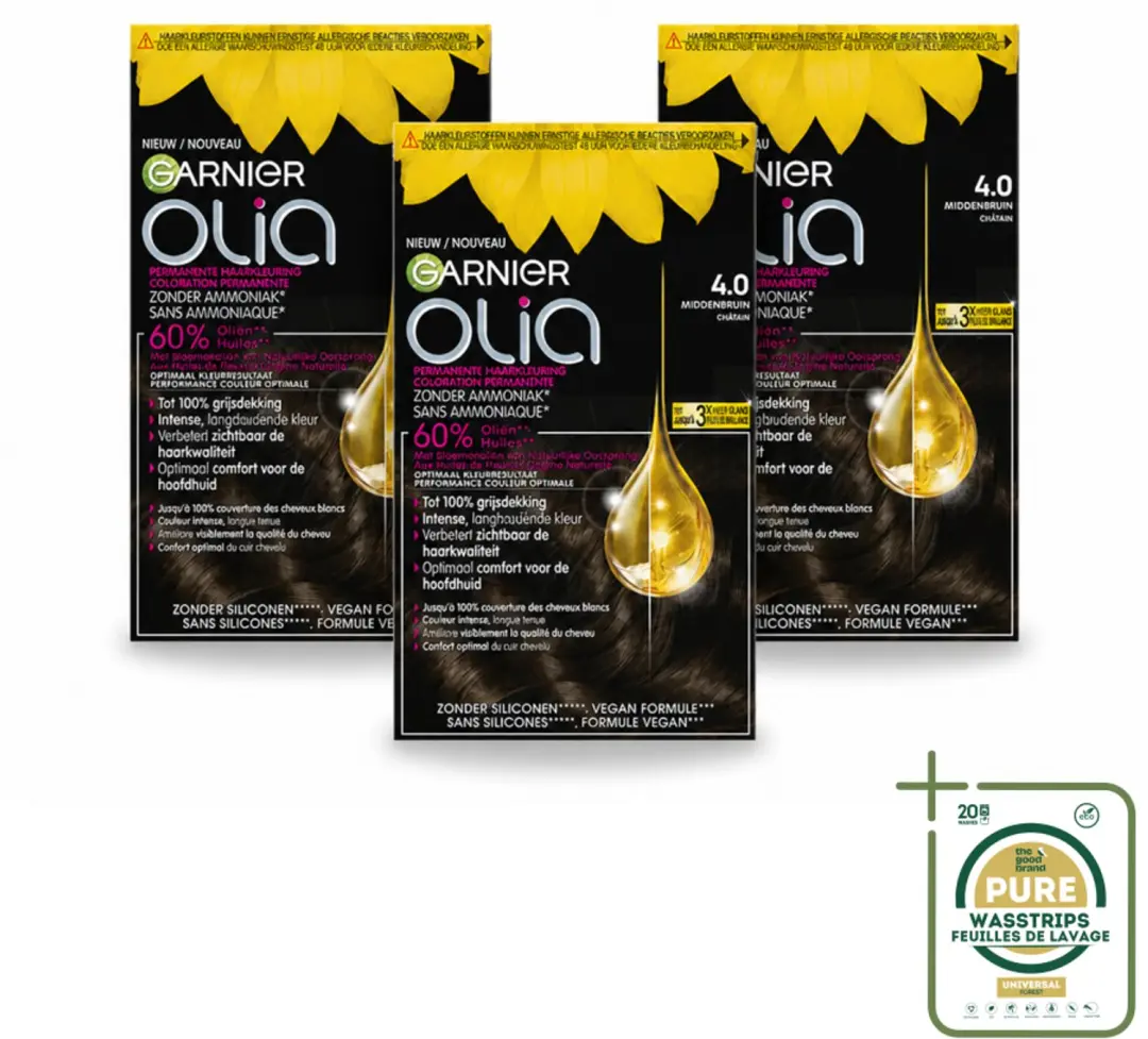 3 x Garnier