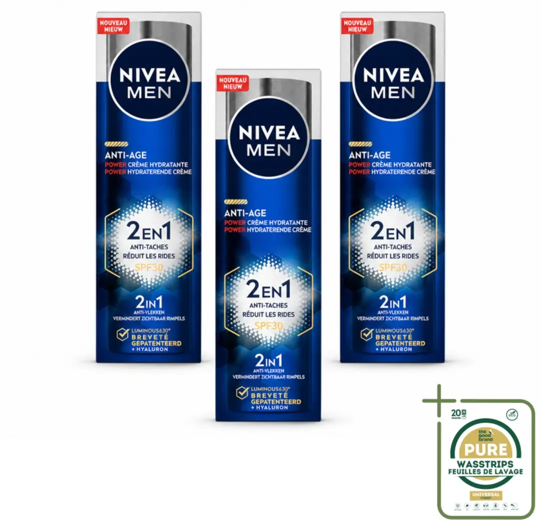 3 x NIVEA MEN